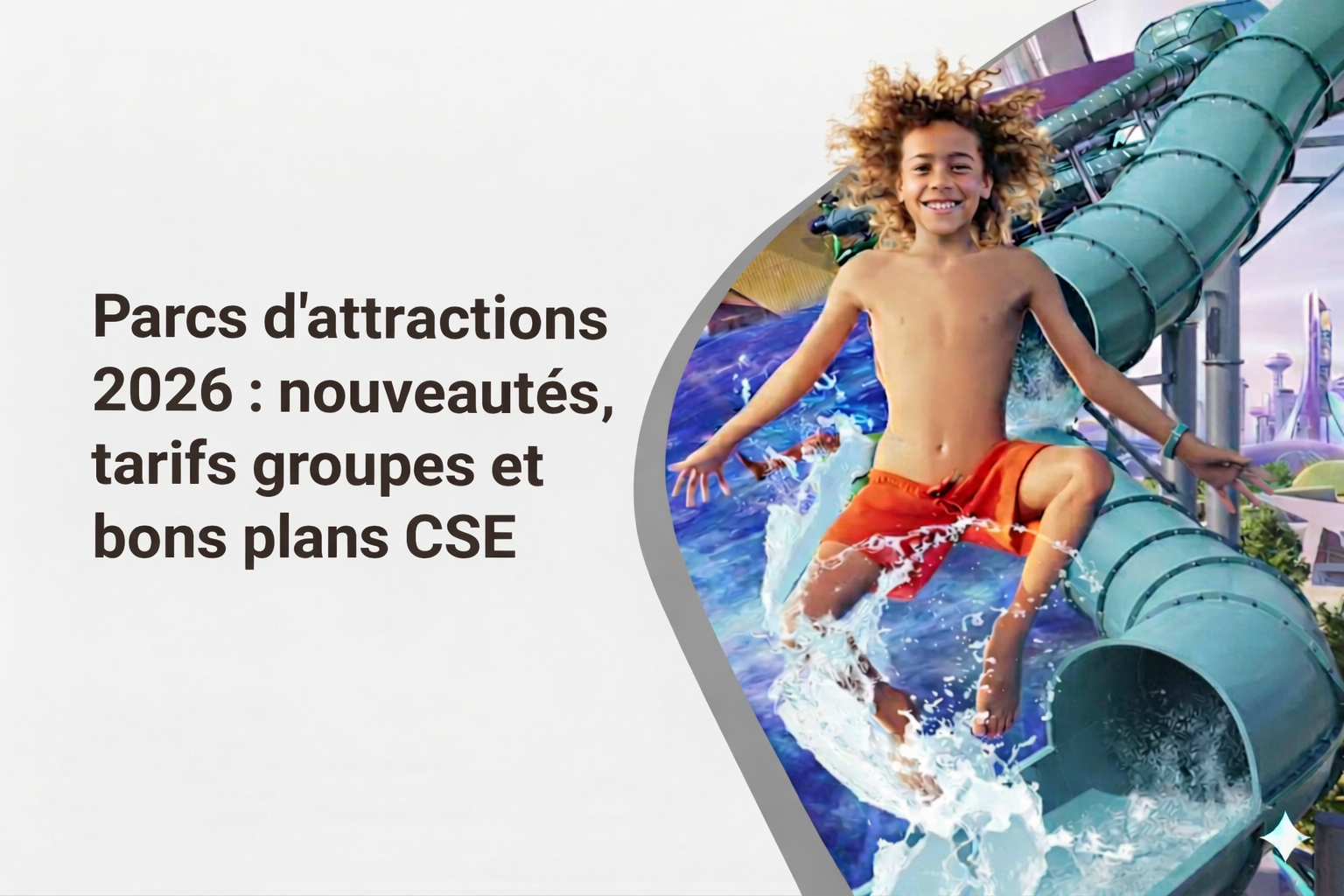 Parcs d'attractions 2026 : nouveautés, tarifs groupes et bons plans CSE
